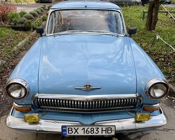 Синий ГАЗ 21 Волга, объемом двигателя 2.45 л и пробегом 43 тыс. км за 3300 $, фото 1 на Automoto.ua