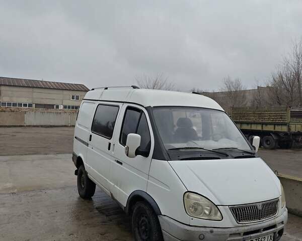 Белый ГАЗ 2217 Соболь, объемом двигателя 2.5 л и пробегом 225 тыс. км за 1800 $, фото 1 на Automoto.ua