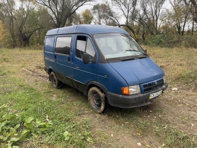 Синий ГАЗ 2310 Соболь, объемом двигателя 2.3 л и пробегом 100 тыс. км за 800 $, фото 1 на Automoto.ua