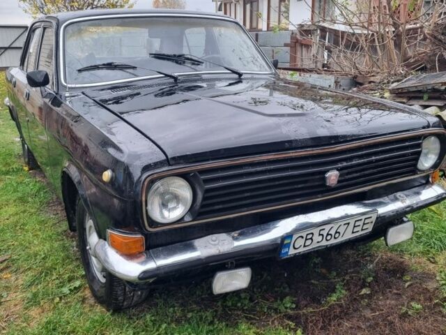 Черный ГАЗ 24-10 Волга, объемом двигателя 2.4 л и пробегом 128 тыс. км за 714 $, фото 1 на Automoto.ua