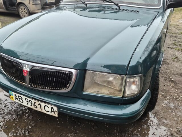 Зеленый ГАЗ 24-10 Волга, объемом двигателя 2.4 л и пробегом 300 тыс. км за 600 $, фото 1 на Automoto.ua