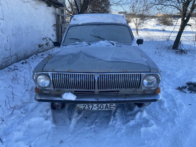 Серый ГАЗ 24, объемом двигателя 2.4 л и пробегом 123 тыс. км за 350 $, фото 1 на Automoto.ua