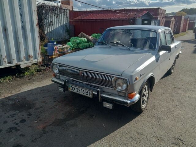 Серый ГАЗ 24, объемом двигателя 2.4 л и пробегом 49 тыс. км за 1000 $, фото 1 на Automoto.ua