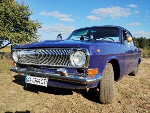 Синий ГАЗ 24, объемом двигателя 2.4 л и пробегом 150 тыс. км за 700 $, фото 1 на Automoto.ua