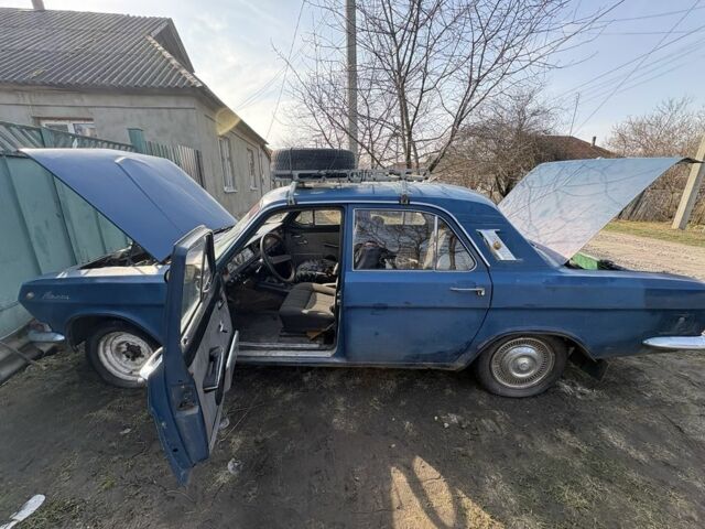 Синий ГАЗ 24, объемом двигателя 2.5 л и пробегом 100 тыс. км за 341 $, фото 1 на Automoto.ua