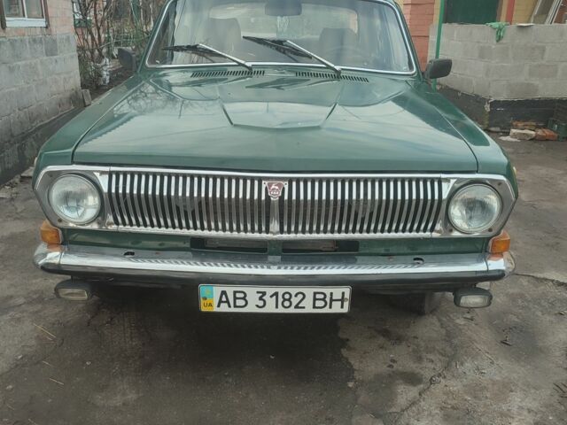 Зеленый ГАЗ 24, объемом двигателя 2.4 л и пробегом 200 тыс. км за 1200 $, фото 1 на Automoto.ua