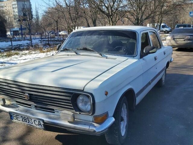 Белый ГАЗ 24 Волга, объемом двигателя 2.4 л и пробегом 160 тыс. км за 1000 $, фото 1 на Automoto.ua