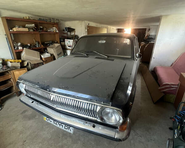 Черный ГАЗ 24 Волга, объемом двигателя 2.4 л и пробегом 222 тыс. км за 900 $, фото 1 на Automoto.ua