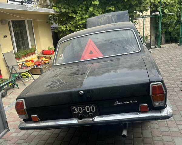 Черный ГАЗ 24 Волга, объемом двигателя 2.4 л и пробегом 1 тыс. км за 2000 $, фото 1 на Automoto.ua