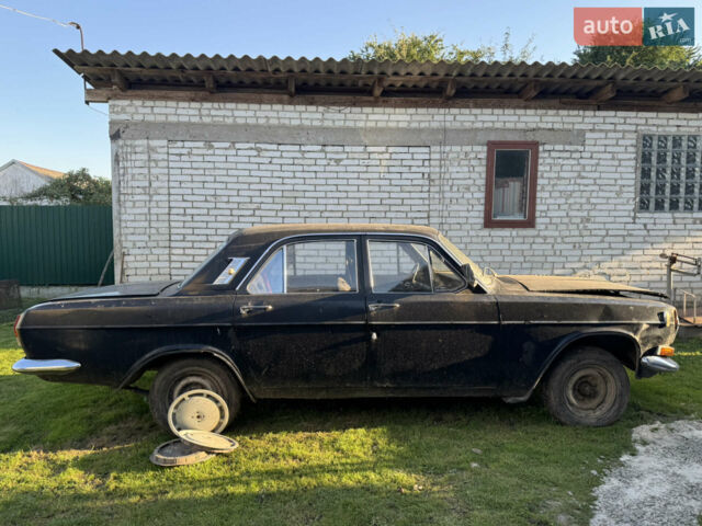 Черный ГАЗ 24 Волга, объемом двигателя 2.4 л и пробегом 95 тыс. км за 550 $, фото 1 на Automoto.ua