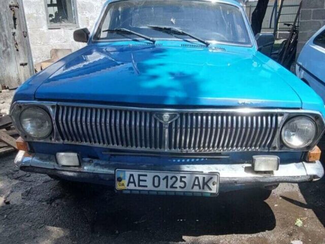 Синий ГАЗ 24 Волга, объемом двигателя 2.4 л и пробегом 297 тыс. км за 467 $, фото 1 на Automoto.ua