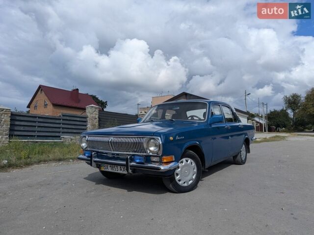 Синій ГАЗ 24 Волга, об'ємом двигуна 2.4 л та пробігом 100 тис. км за 1000 $, фото 1 на Automoto.ua