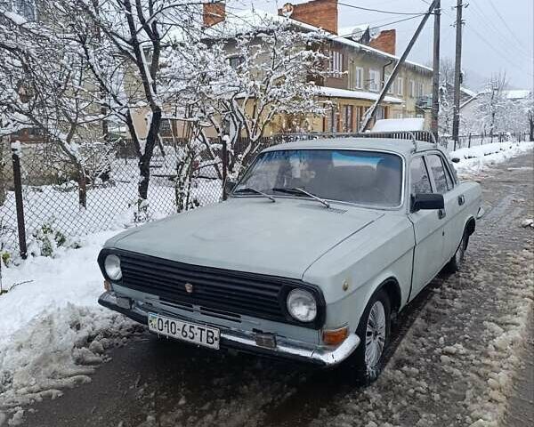 Зеленый ГАЗ 24 Волга, объемом двигателя 2.4 л и пробегом 100 тыс. км за 650 $, фото 1 на Automoto.ua