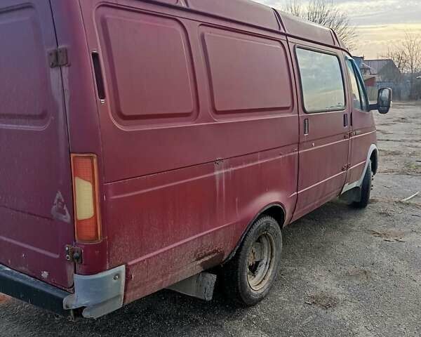 Красный ГАЗ 2705 Газель, объемом двигателя 2.5 л и пробегом 200 тыс. км за 2000 $, фото 1 на Automoto.ua