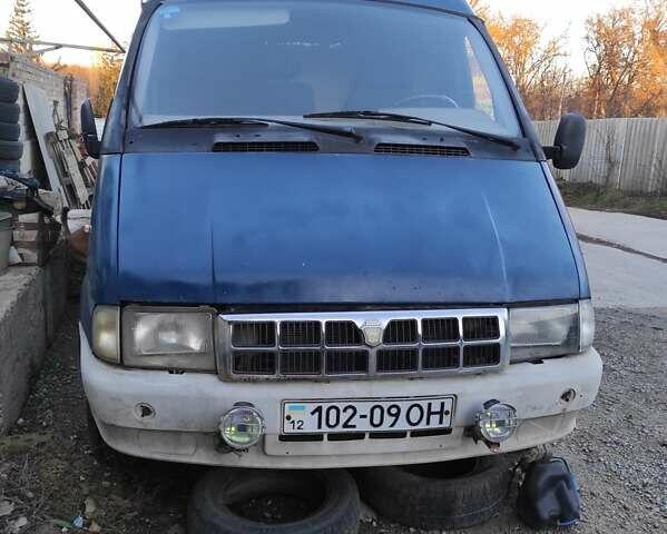 Синий ГАЗ 2705 Газель, объемом двигателя 2.5 л и пробегом 170 тыс. км за 1545 $, фото 1 на Automoto.ua