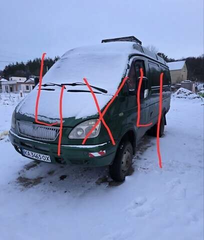 Зелений ГАЗ 2705 Газель, об'ємом двигуна 2.29 л та пробігом 100 тис. км за 3000 $, фото 1 на Automoto.ua