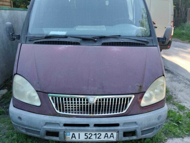 Красный ГАЗ 2752 Соболь, объемом двигателя 2.3 л и пробегом 2 тыс. км за 239 $, фото 1 на Automoto.ua