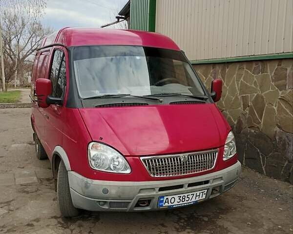 Червоний ГАЗ 2752 Соболь, об'ємом двигуна 2.46 л та пробігом 65 тис. км за 2900 $, фото 1 на Automoto.ua