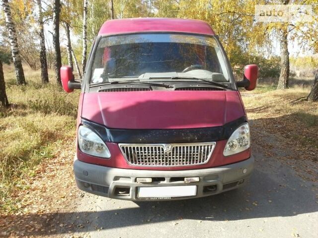 Красный ГАЗ 2752 Соболь, объемом двигателя 2.5 л и пробегом 154 тыс. км за 3330 $, фото 1 на Automoto.ua