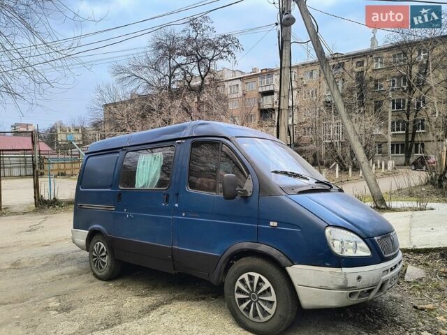 Синий ГАЗ 2752 Соболь, объемом двигателя 2.3 л и пробегом 320 тыс. км за 1499 $, фото 1 на Automoto.ua