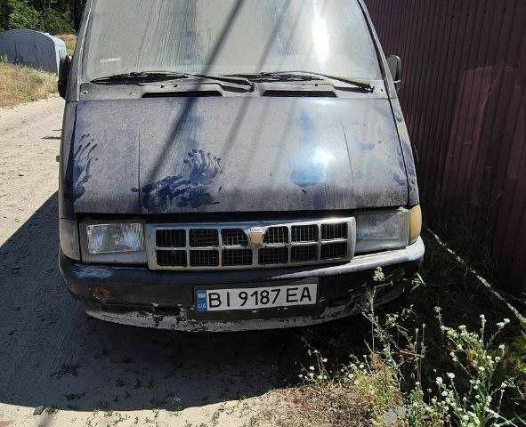 Синий ГАЗ 2752 Соболь, объемом двигателя 2 л и пробегом 400 тыс. км за 1050 $, фото 1 на Automoto.ua