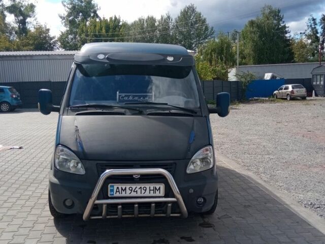 Синий ГАЗ 2752 Соболь, объемом двигателя 2.5 л и пробегом 207 тыс. км за 2000 $, фото 1 на Automoto.ua