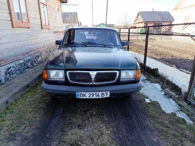 Зелений ГАЗ 3102 Волга, об'ємом двигуна 2.4 л та пробігом 120 тис. км за 1061 $, фото 1 на Automoto.ua