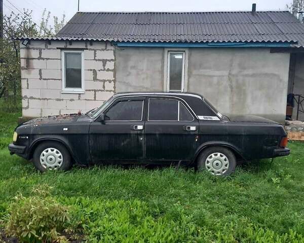 Черный ГАЗ 31029 Волга, объемом двигателя 2.4 л и пробегом 244 тыс. км за 700 $, фото 1 на Automoto.ua