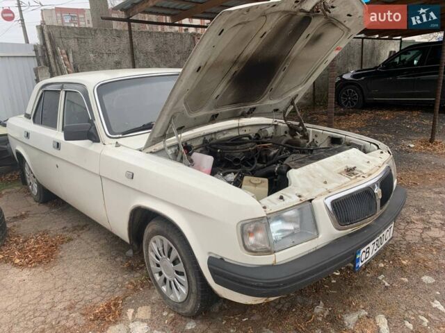 Белый ГАЗ 3110 Волга, объемом двигателя 2.5 л и пробегом 69 тыс. км за 1500 $, фото 1 на Automoto.ua