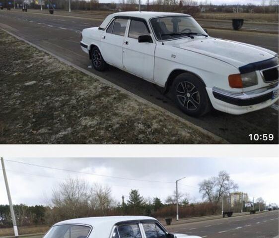 Белый ГАЗ 3110 Волга, объемом двигателя 2.4 л и пробегом 3 тыс. км за 919 $, фото 1 на Automoto.ua