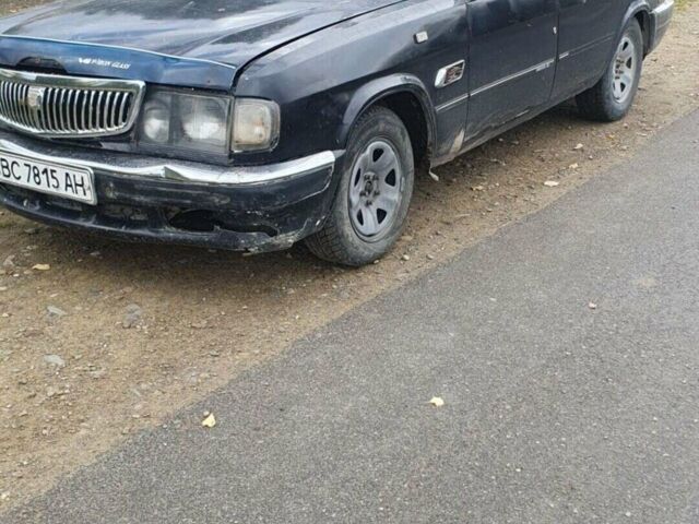 Черный ГАЗ 3110 Волга, объемом двигателя 2 л и пробегом 195 тыс. км за 1200 $, фото 1 на Automoto.ua