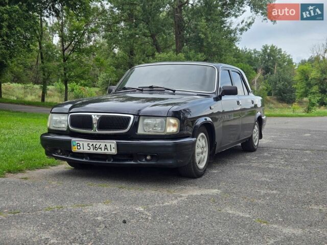 Черный ГАЗ 3110 Волга, объемом двигателя 2.4 л и пробегом 187 тыс. км за 2000 $, фото 1 на Automoto.ua