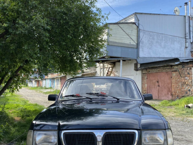 Черный ГАЗ 3110 Волга, объемом двигателя 2.4 л и пробегом 600 тыс. км за 2500 $, фото 1 на Automoto.ua