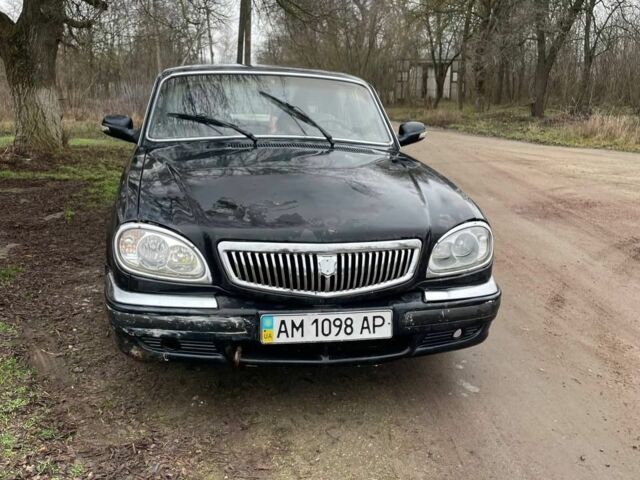 Черный ГАЗ 3110 Волга, объемом двигателя 2.3 л и пробегом 200 тыс. км за 782 $, фото 1 на Automoto.ua