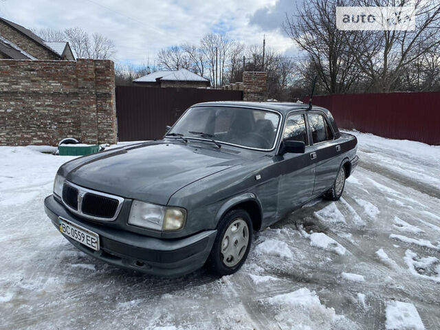 Сірий ГАЗ 3110 Волга, об'ємом двигуна 2.4 л та пробігом 175 тис. км за 1600 $, фото 1 на Automoto.ua