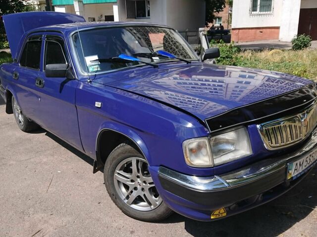 Синий ГАЗ 3110 Волга, объемом двигателя 2.4 л и пробегом 93 тыс. км за 100000 $, фото 1 на Automoto.ua
