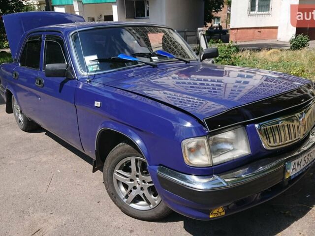 Синий ГАЗ 3110 Волга, объемом двигателя 2.4 л и пробегом 93 тыс. км за 2000 $, фото 1 на Automoto.ua