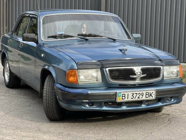 Синий ГАЗ 3110 Волга, объемом двигателя 2.4 л и пробегом 220 тыс. км за 1003 $, фото 1 на Automoto.ua