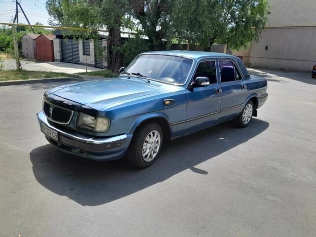 Синий ГАЗ 3110 Волга, объемом двигателя 2.4 л и пробегом 100 тыс. км за 3000 $, фото 1 на Automoto.ua