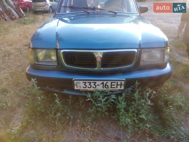 Синий ГАЗ 3110 Волга, объемом двигателя 2.4 л и пробегом 35 тыс. км за 1000 $, фото 1 на Automoto.ua