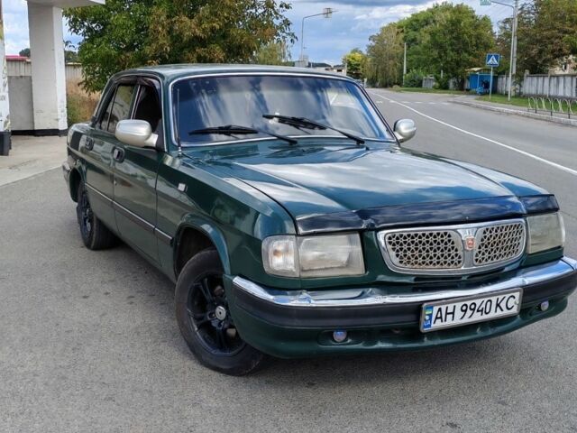 Зеленый ГАЗ 3110 Волга, объемом двигателя 2.3 л и пробегом 280 тыс. км за 1349 $, фото 1 на Automoto.ua