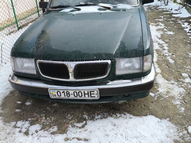 Зеленый ГАЗ 3110 Волга, объемом двигателя 2.3 л и пробегом 3 тыс. км за 1000 $, фото 1 на Automoto.ua