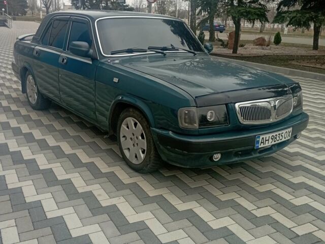 Зелений ГАЗ 3110 Волга, об'ємом двигуна 2.4 л та пробігом 120 тис. км за 3100 $, фото 1 на Automoto.ua