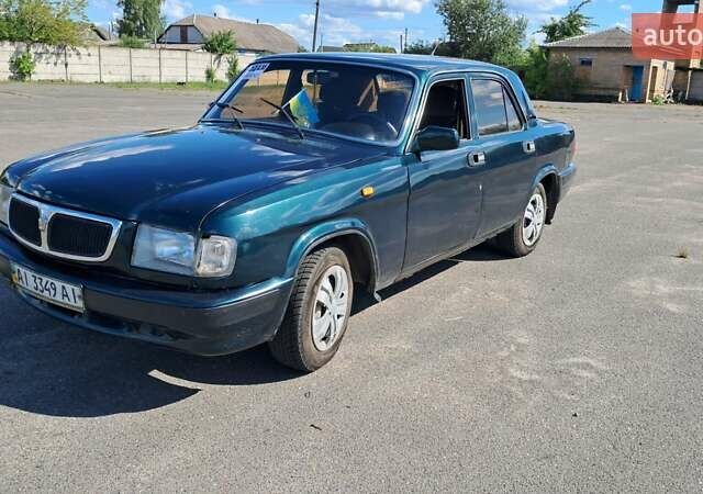 Зелений ГАЗ 3110 Волга, об'ємом двигуна 2.4 л та пробігом 190 тис. км за 1550 $, фото 1 на Automoto.ua