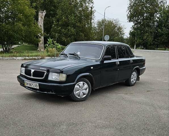 Зеленый ГАЗ 3110 Волга, объемом двигателя 2.5 л и пробегом 100 тыс. км за 950 $, фото 1 на Automoto.ua