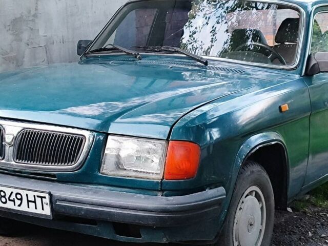 Зеленый ГАЗ 3110 Волга, объемом двигателя 2.29 л и пробегом 200 тыс. км за 800 $, фото 1 на Automoto.ua