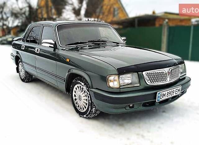 Зеленый ГАЗ 3110 Волга, объемом двигателя 2.3 л и пробегом 38 тыс. км за 2999 $, фото 1 на Automoto.ua