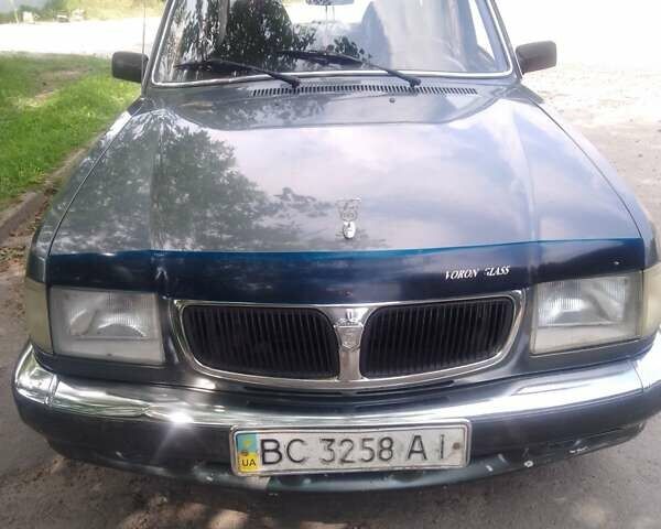 Зелений ГАЗ 3110 Волга, об'ємом двигуна 2.4 л та пробігом 94 тис. км за 1375 $, фото 1 на Automoto.ua