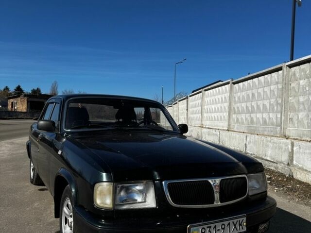 Зеленый ГАЗ 3110 Волга, объемом двигателя 2.4 л и пробегом 179 тыс. км за 2000 $, фото 1 на Automoto.ua