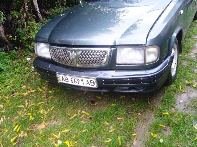 Зеленый ГАЗ 3110 Волга, объемом двигателя 2.4 л и пробегом 190 тыс. км за 999 $, фото 1 на Automoto.ua